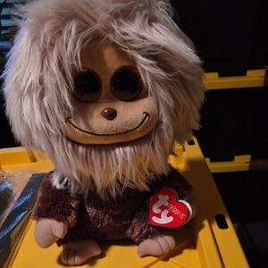 ty beanie frizzy stuffed animal name zinger